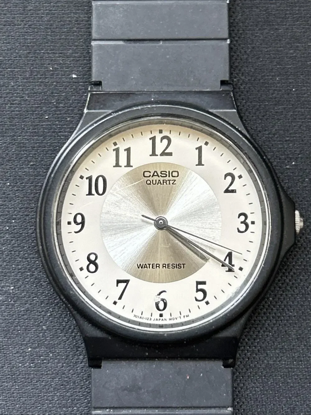 Casio White And Silver Dial Women’s Quartz Watch